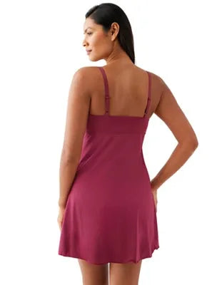 After Dark Chemise: Raisin