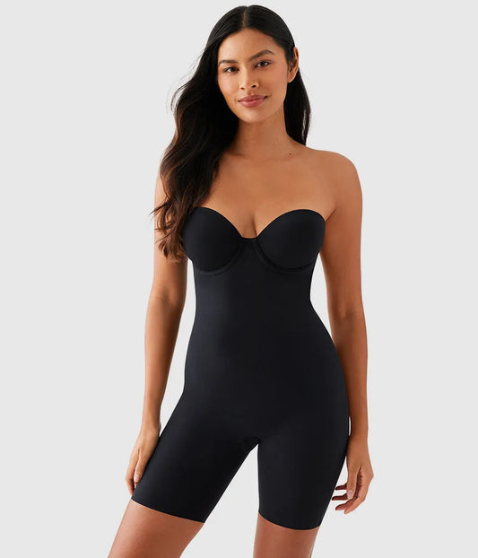 Red Carpet™ All In One Thigh Shaper: Black