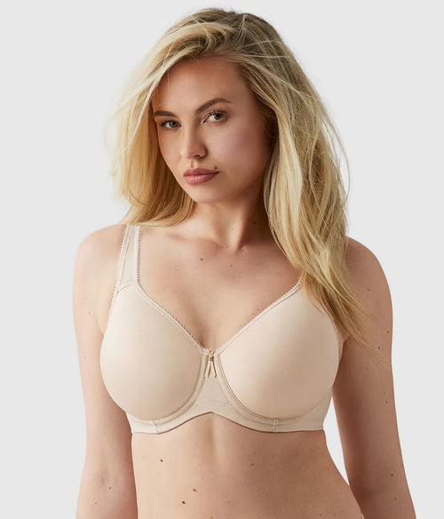 Basic Beauty Spacer Underwire T-Shirt Bra: Sand