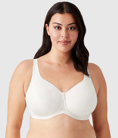 Basic Beauty Spacer Underwire T-Shirt Bra: White