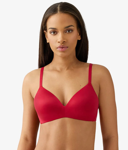 Future Foundation Wire Free T-Shirt Bra: Chili Pepper Red