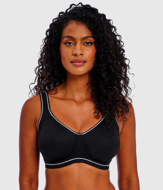 Freya Sonic Sport Underwire Spacer Bra: Storm