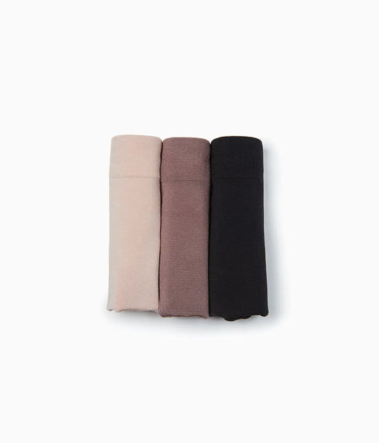 B-Smooth® Packaged Hi-Cut: Rose Dust/Deep Taupe/Black