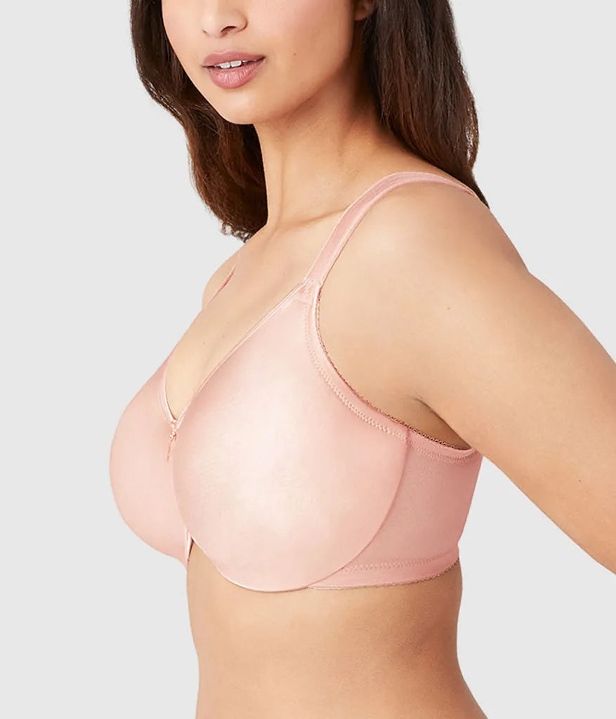 Bodysuede Underwire Bra: French Nude