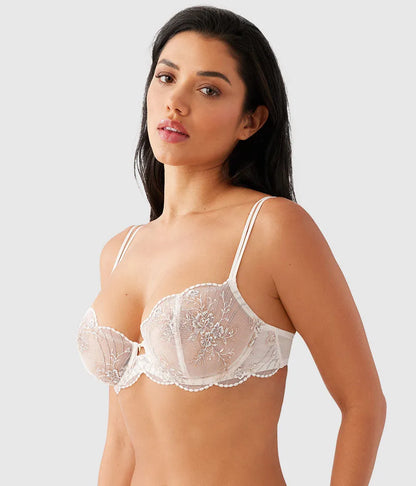 Midnight Soiree Underwire Bra: Champagne
