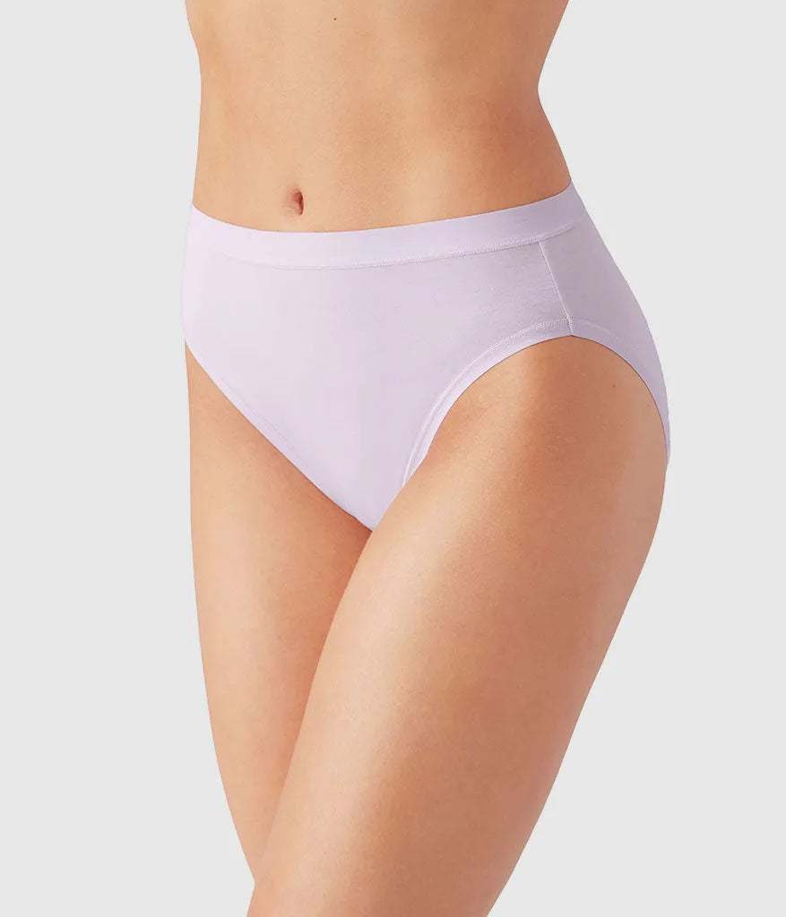 Understated Cotton Hi-Cut: Orchid Hush
