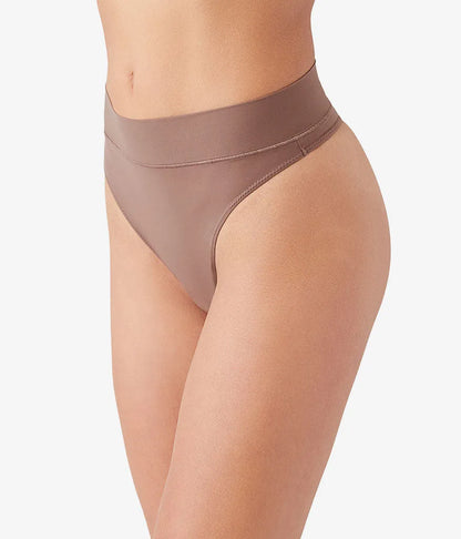 Nearly Nothing™ Hi-Waist Thong: Peppercorn