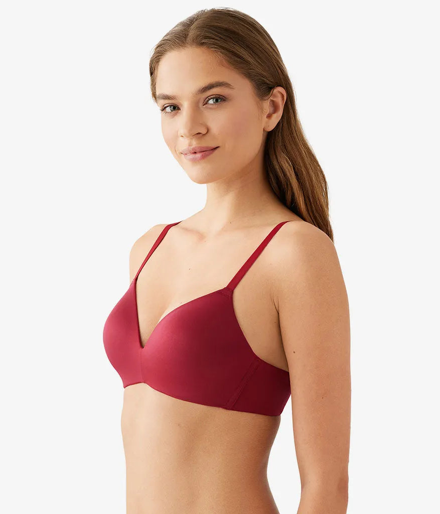 Future Foundation Wire Free T-Shirt Bra: Rhubarb