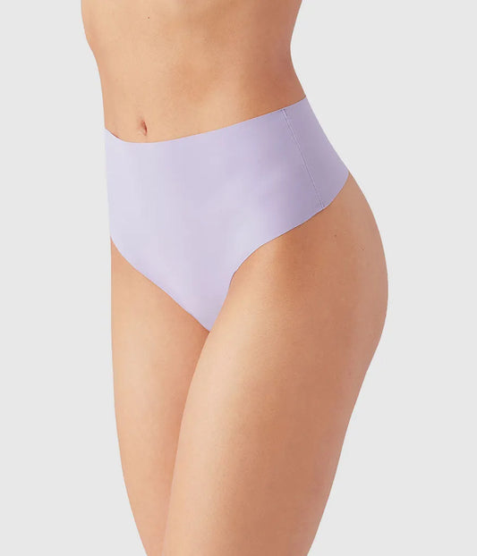 b.bare Hi-Waist Thong: Lavender Gray