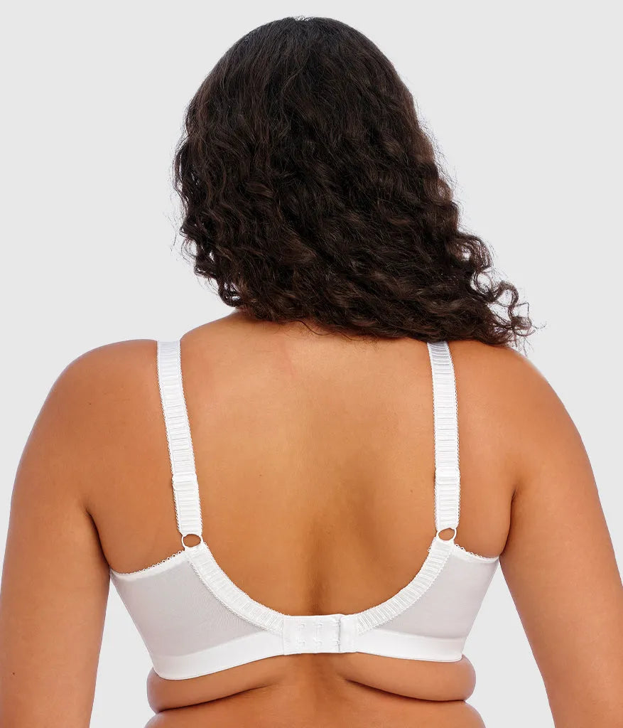 Cate Wire Free Bra: White