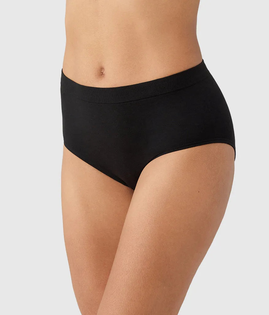 B-Smooth® Natural Brief: Black