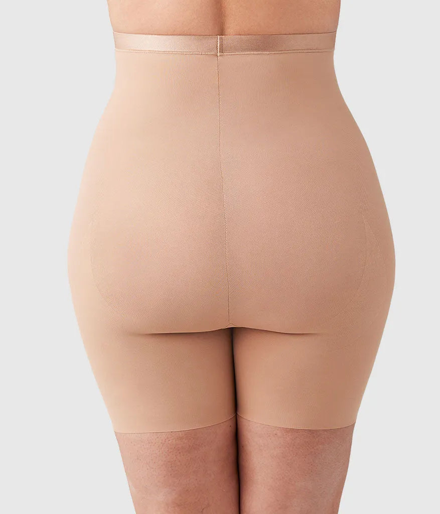 Shape Revelation® Hourglass Hi-Waist Thigh Shaper: Praline