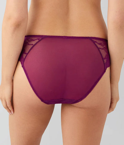 Vivid Attraction Hi-Cut: Dark Purple