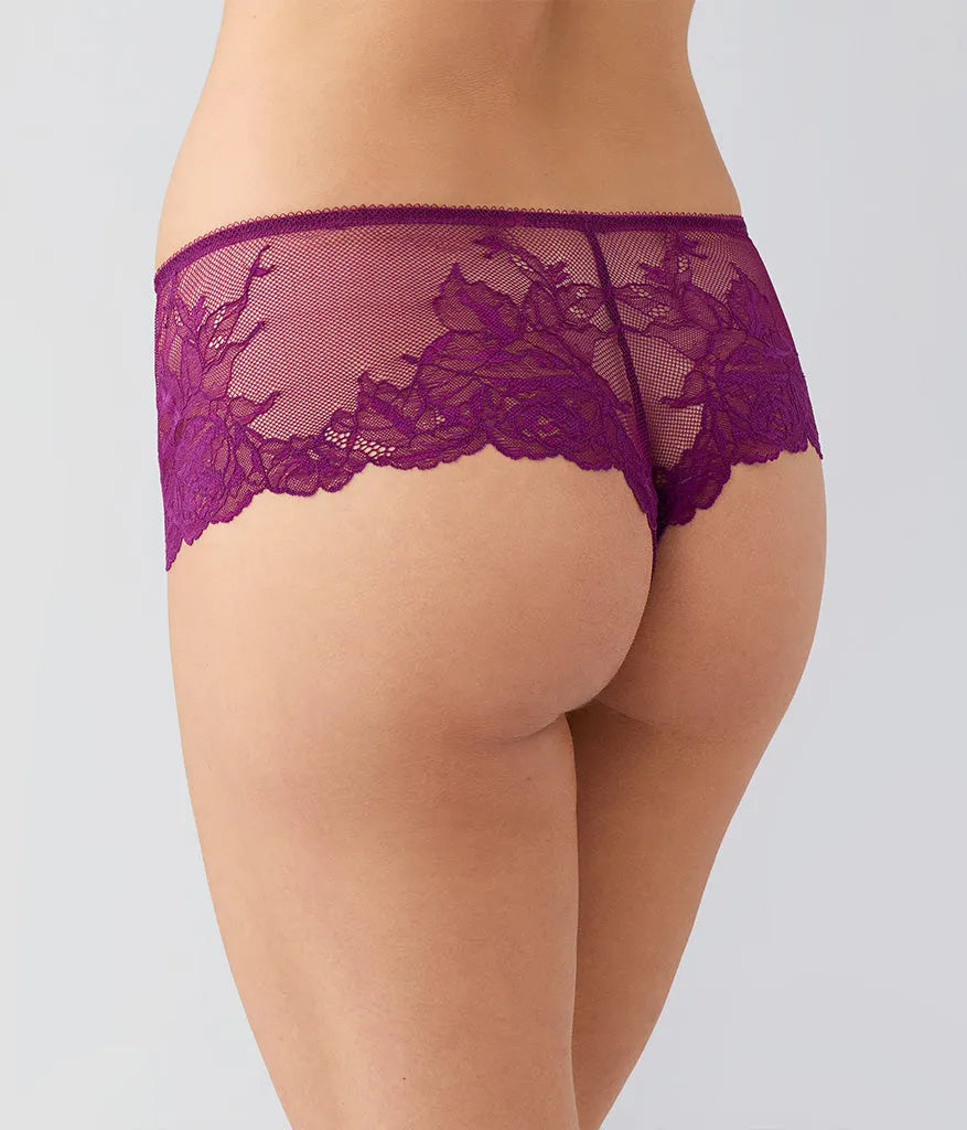 Vivid Attraction Tanga: Dark Purple