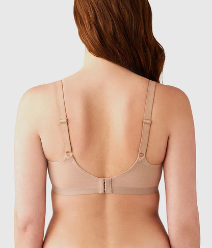 Shape Revelation® Shallow Top Underwire T-Shirt Bra: Praline