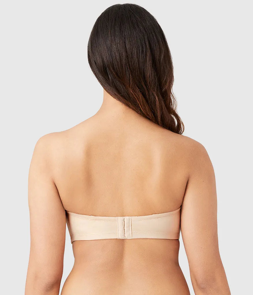 Staying Power Wire Free Strapless Bra: Sand