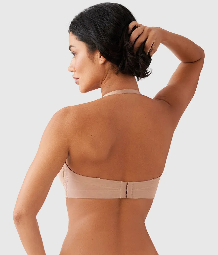 Self Assured Push Up Strapless Bra: Roebuck