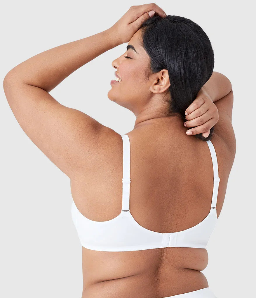 Perfect Primer Full Figure Underwire Bra: White