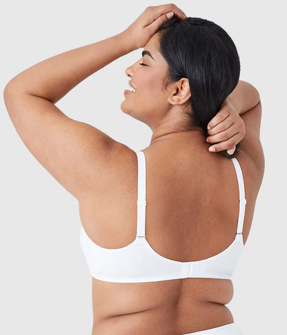 Perfect Primer Full Figure Underwire Bra: White