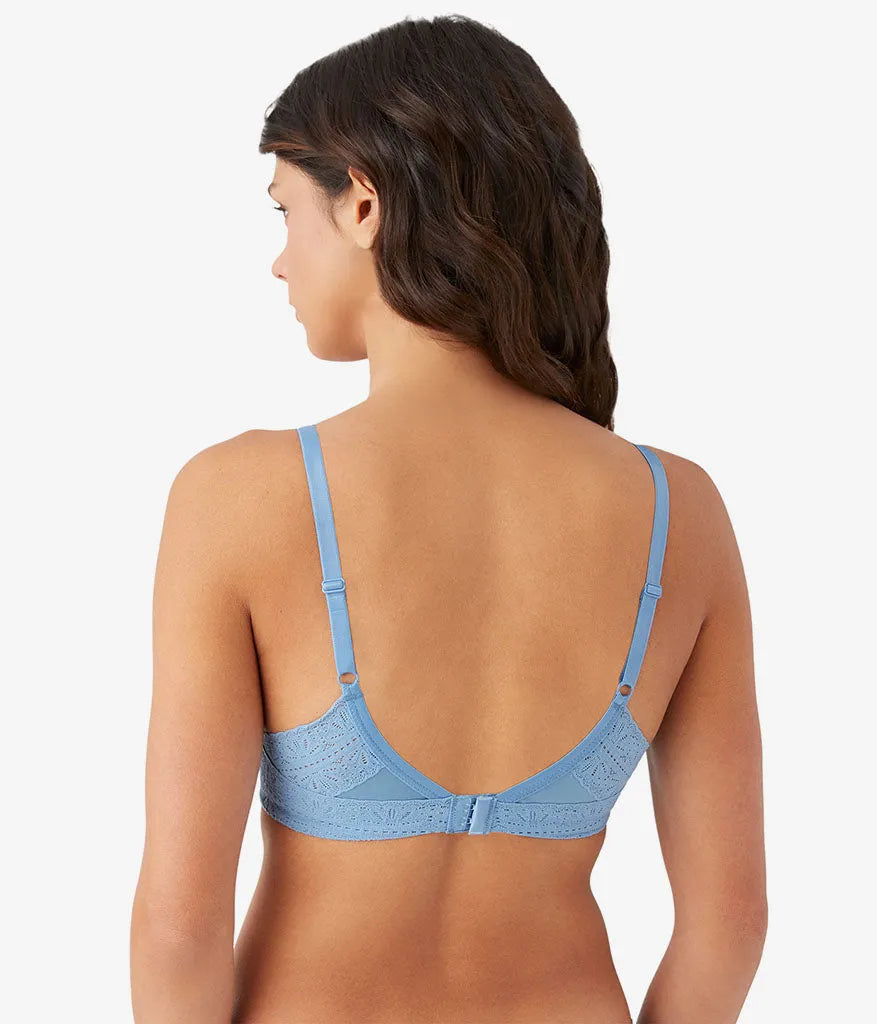 Future Foundation Wire Free T-Shirt Bra with Lace: Allure