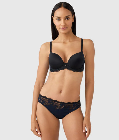Modern Affair T-Shirt Bra: Night Sky/Black