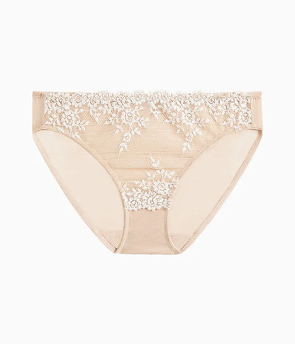 Embrace Lace® Bikini: Sand/Ivory