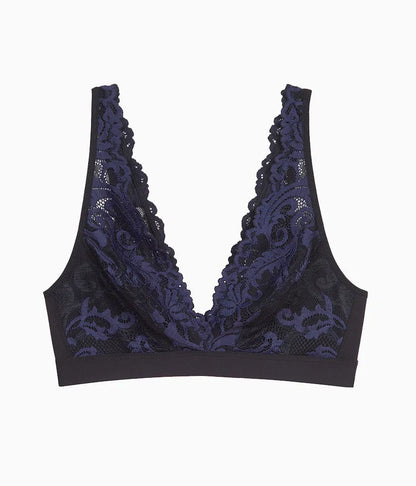 Instant Icon® Bralette: Black/Eclipse