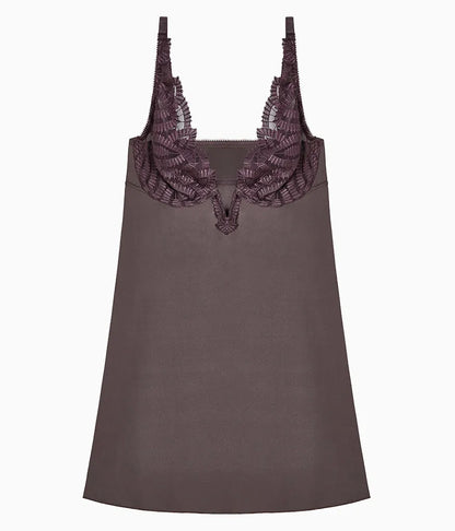 After Dark Chemise: Raisin