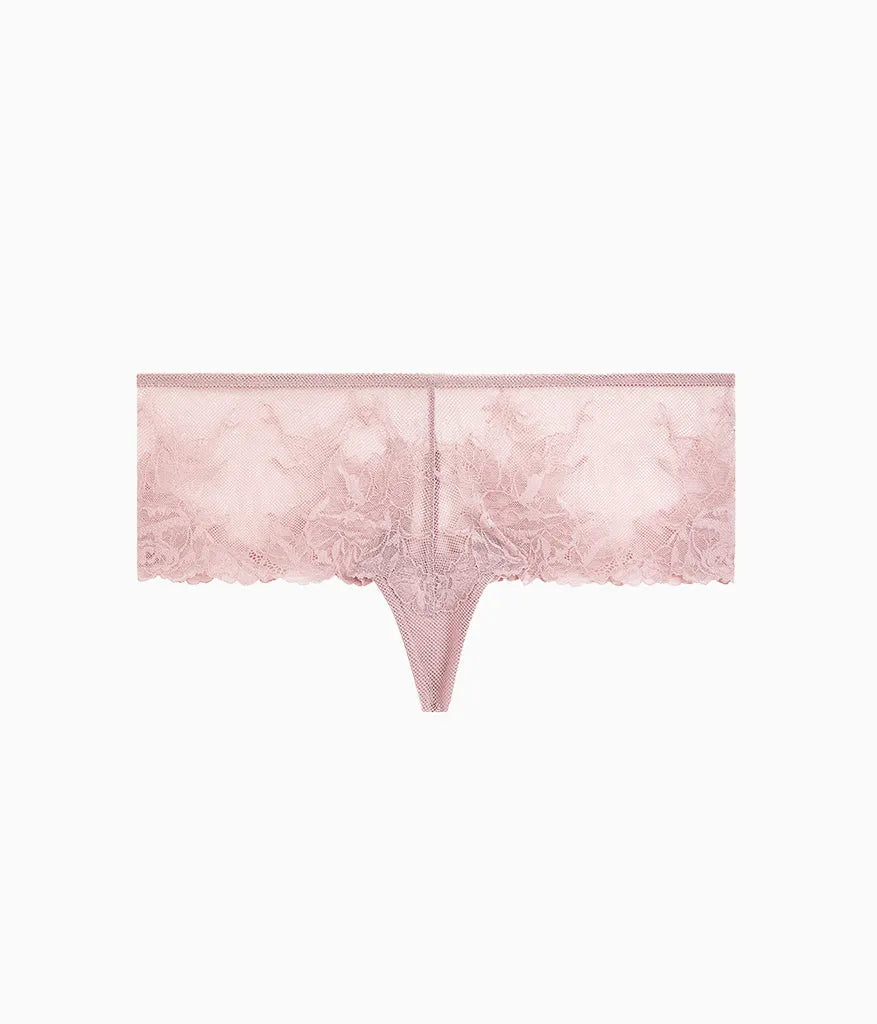 Vivid Attraction Tanga: Woodrose