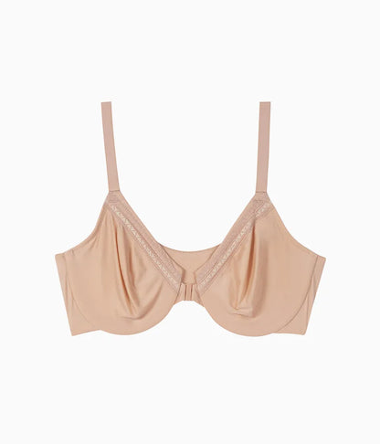 Perfect Primer Front Close Underwire Bra: Sand
