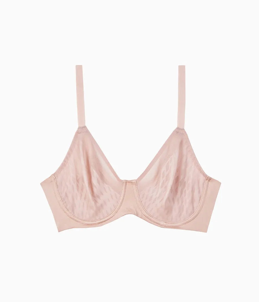 Elevated Allure Underwire Bra: Rose Dust