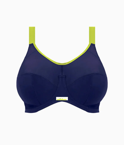Energise Full Figure Underwire Sport Bra: Navy