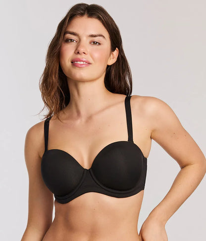 Red Carpet™ Strapless Underwire Bra: Black
