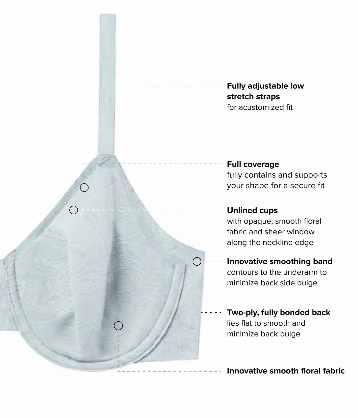 Taking Sides Underwire Bra: Belgian Block