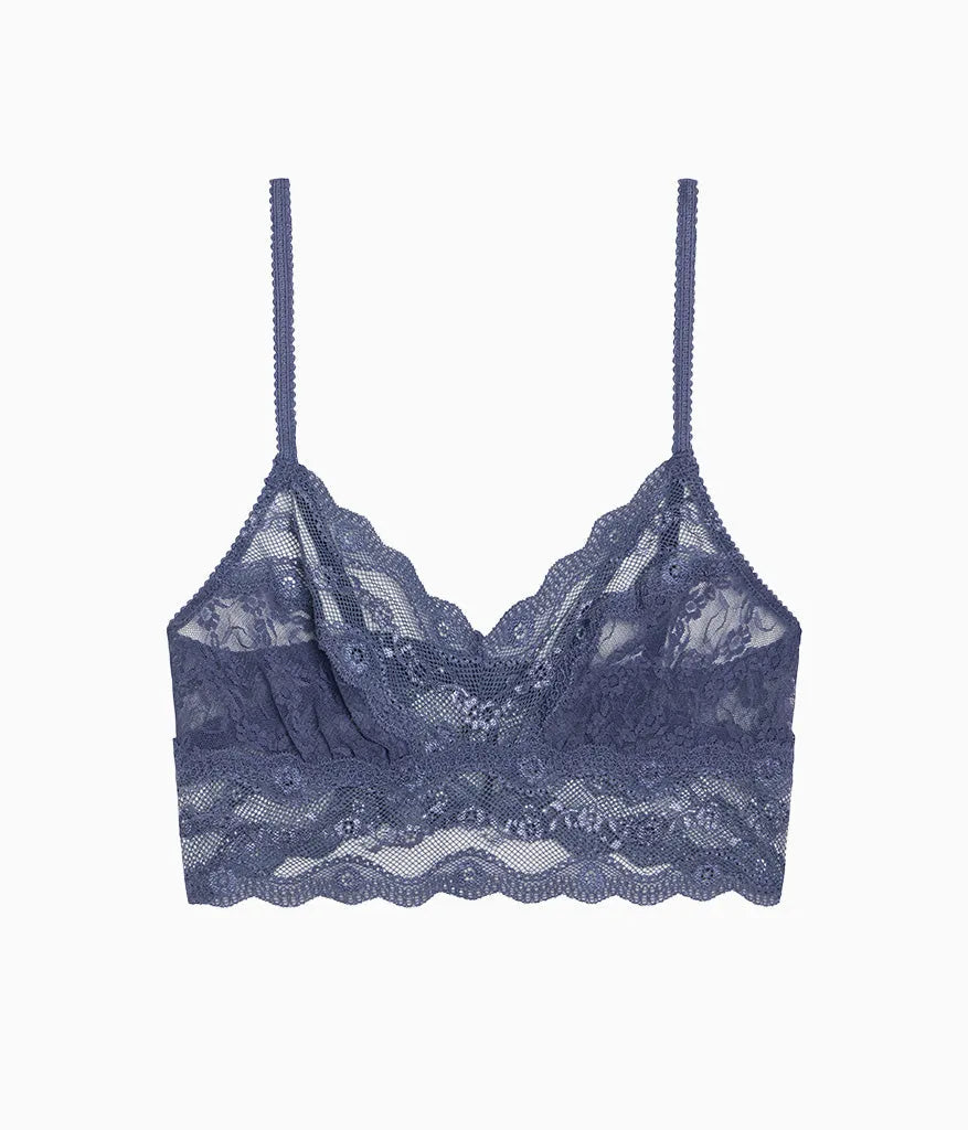 Lace Kiss Bralette: Crown Blue