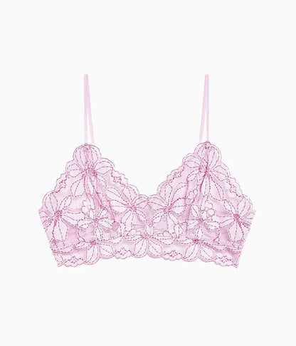 Feeling Famous Bralette: Pink Lavender/Very Berry