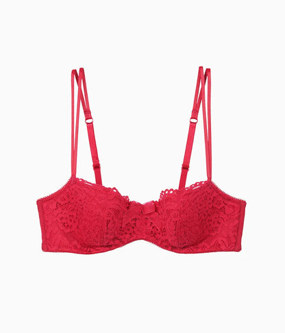 Ciao Bella Balconette Bra: Persian Red