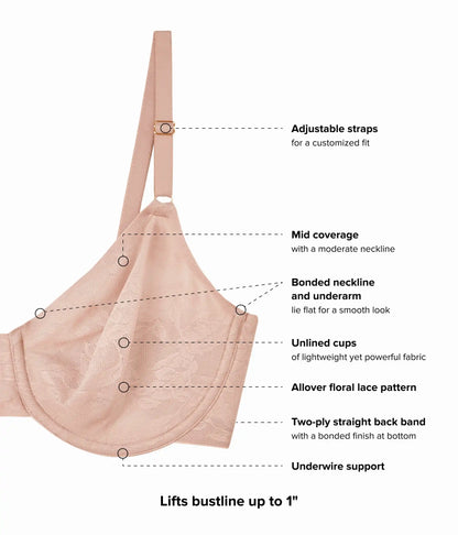 High Profile™ Underwire Bra: Roebuck