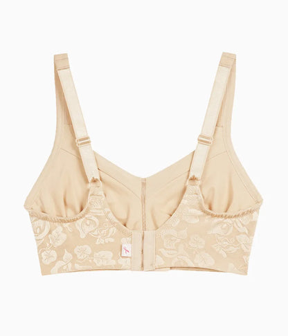 Awareness Full Figure Seamless Wire Free Bra: Sand