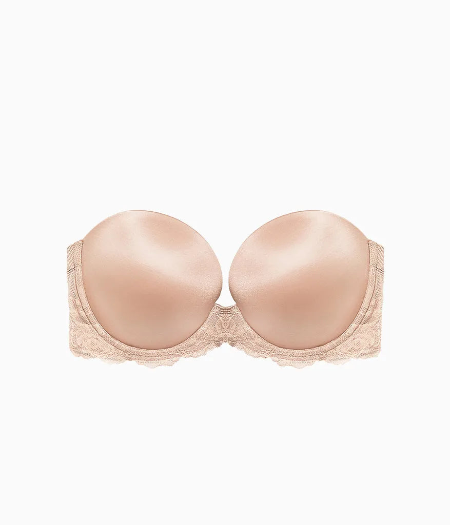 Self Assured Push Up Strapless Bra: Roebuck