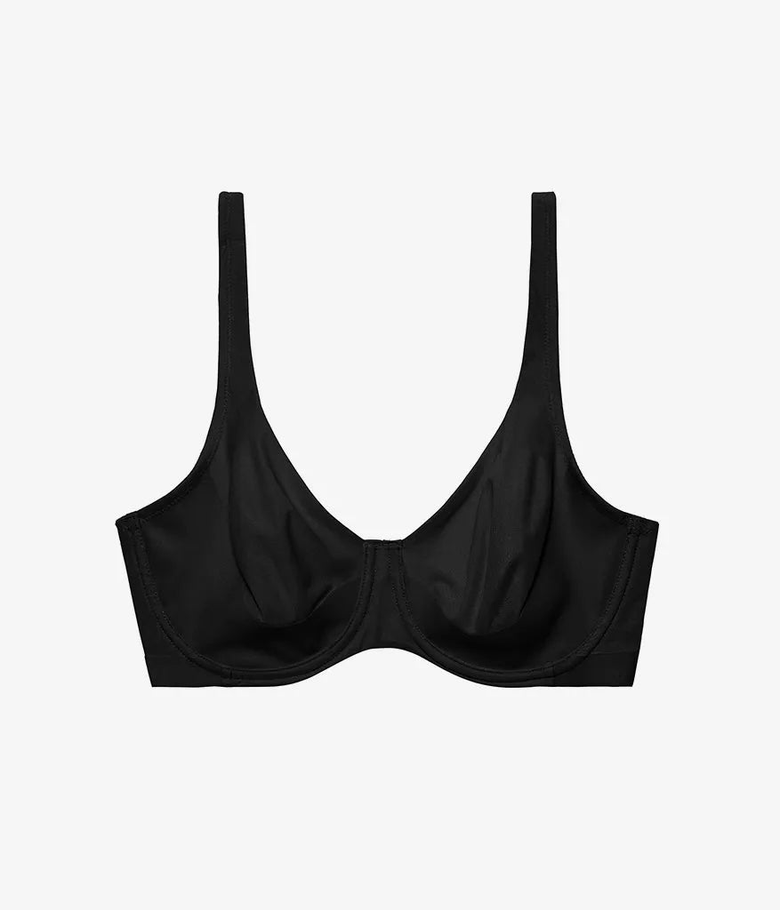 Shape Revelation® Pendulous Underwire Bra: Black