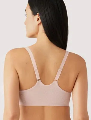 Back Appeal® Front Close T-Shirt Bra: Black