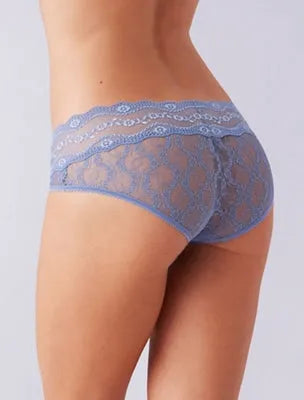 Lace Kiss Hipster: White