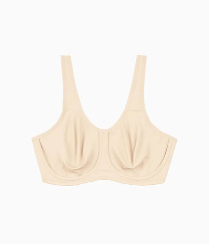 Simone Sport Underwire Bra: Sand